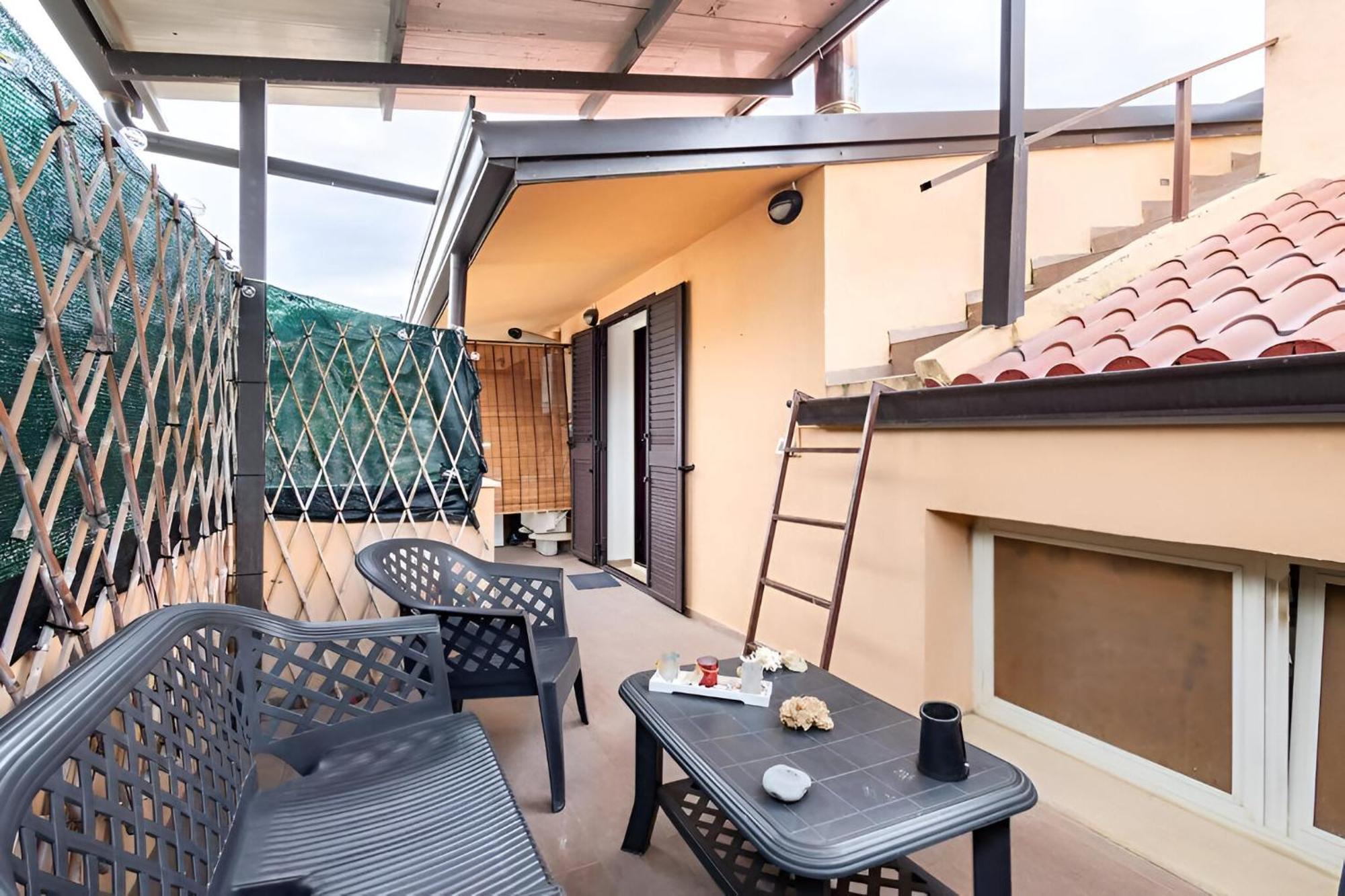 Romantico Monolocale Veranda Privata Vista Mare Reggio di Calabria Kültér fotó